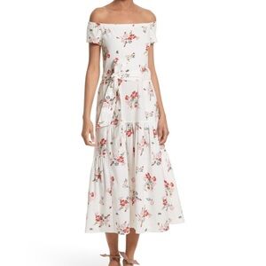 ✨ Rebecca Taylor Marguerite Floral Midi Dress ✨